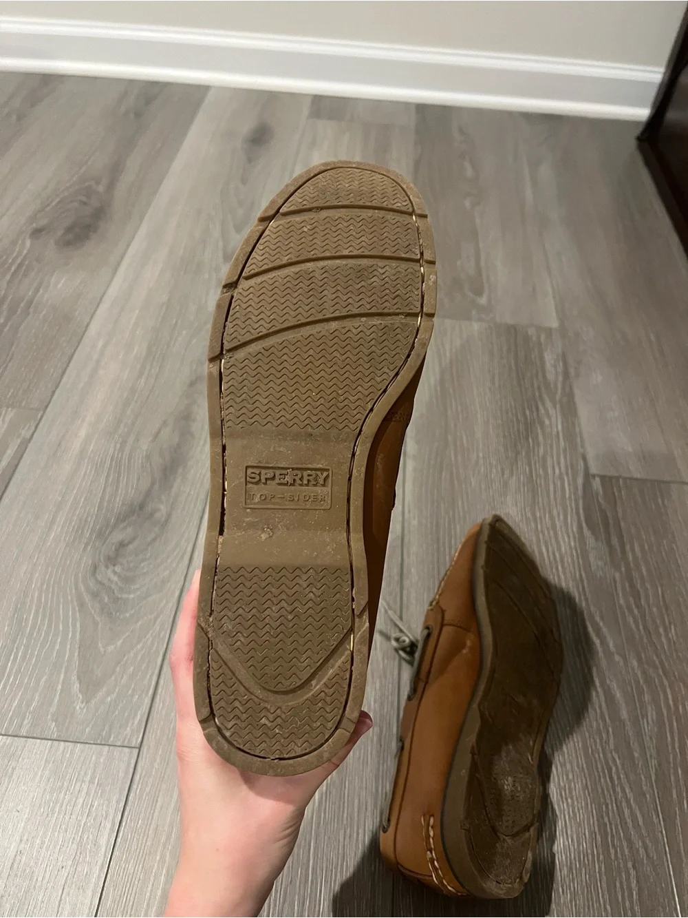 Sperry Men’s Tan Leather Loafers